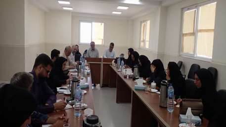  نظارت عالیه معاونت بهداشتی دانشگاه از شبکه بهداشت و درمان شهرستان آرادان 